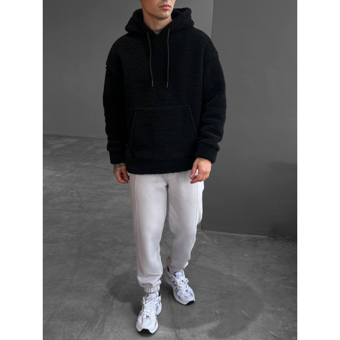 Плюшеве oversize худі