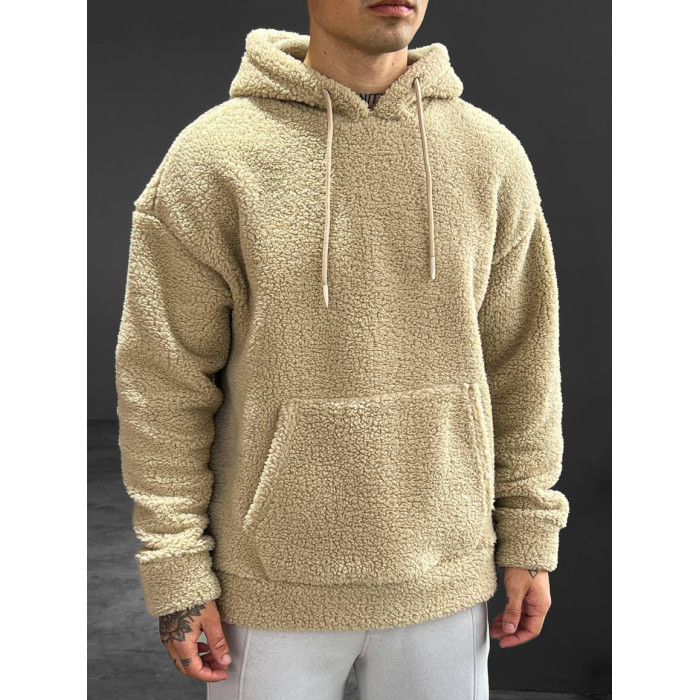Плюшеве oversize худі