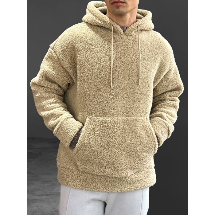 Плюшеве oversize худі