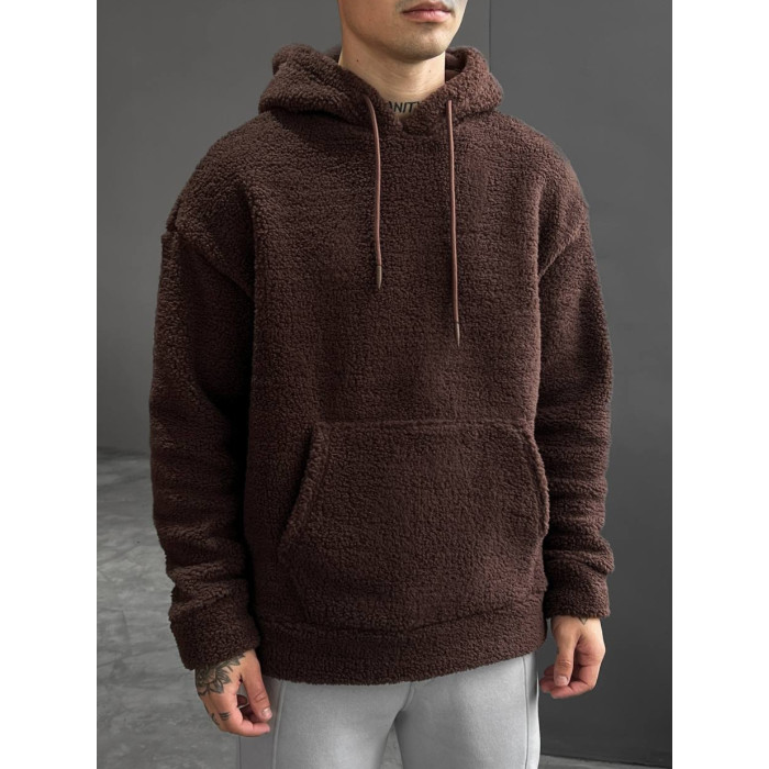 Плюшеве oversize худі