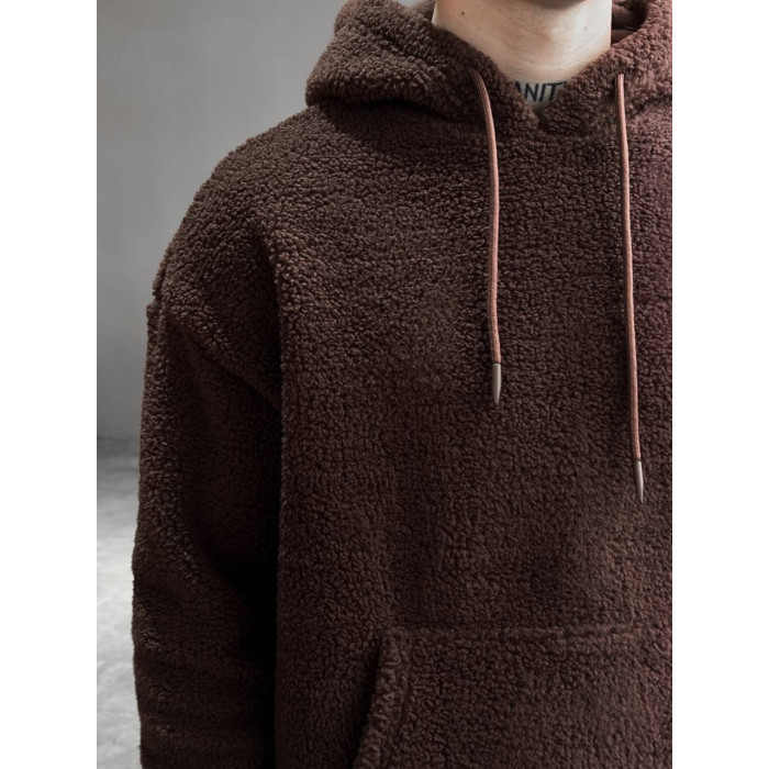 Плюшеве oversize худі