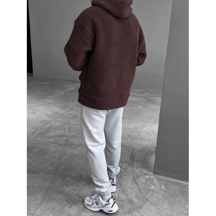 Плюшеве oversize худі