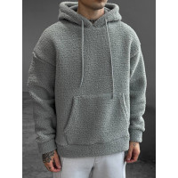 Плюшеве oversize худі