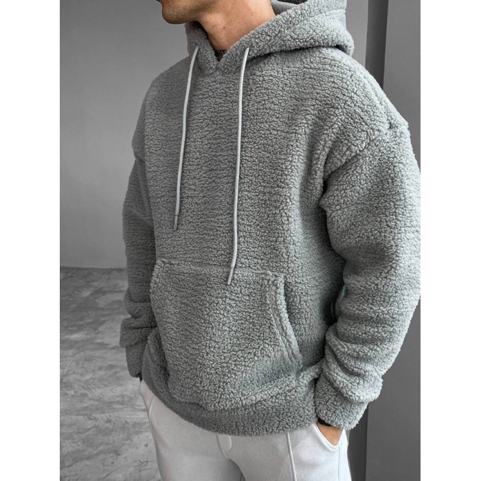 Плюшеве oversize худі
