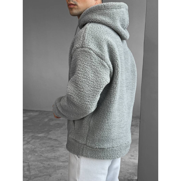 Плюшеве oversize худі