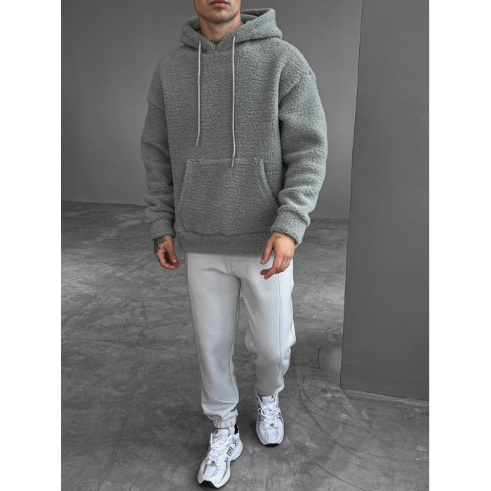 Плюшеве oversize худі