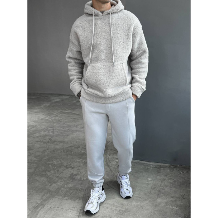 Плюшеве oversize худі