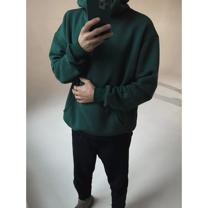 Oversize худі з вишивкою