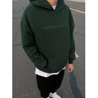 Oversize худі з вишивкою