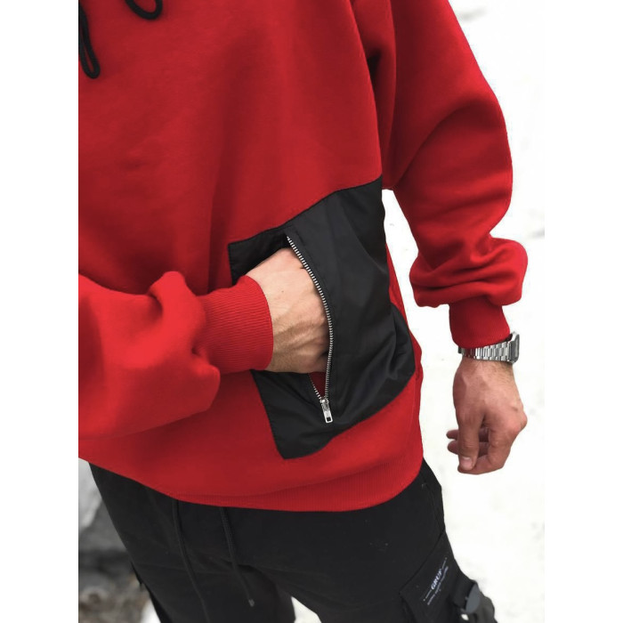 Oversize худі з принтом