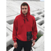 Oversize худі з принтом