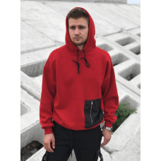 Oversize худі з принтом