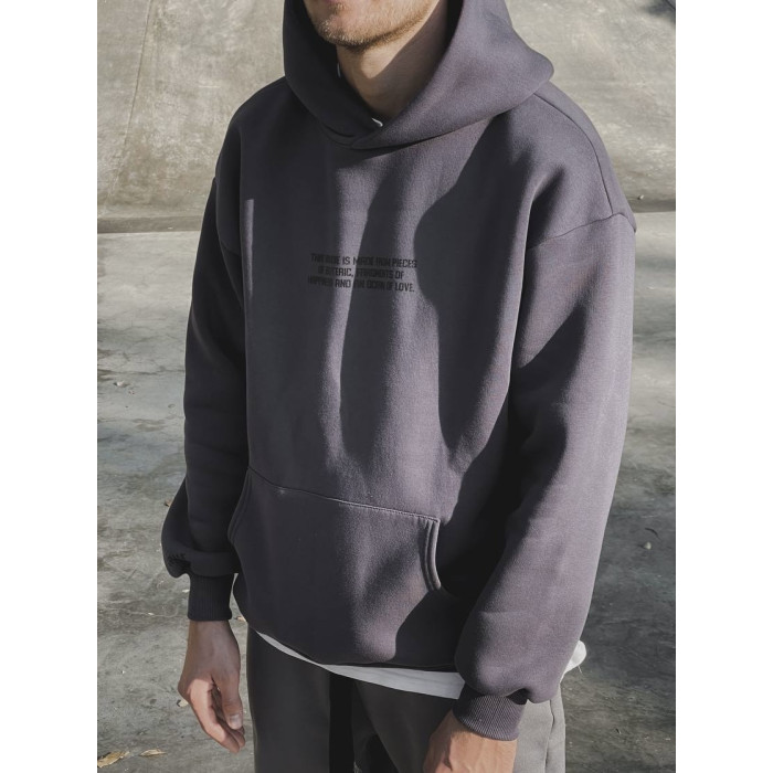 Oversize худі з надписом