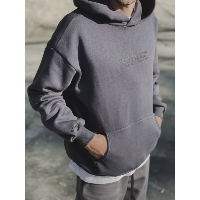 Oversize худі з надписом