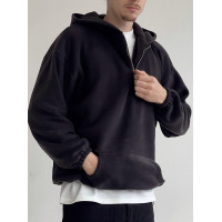 Флісовий худі oversize