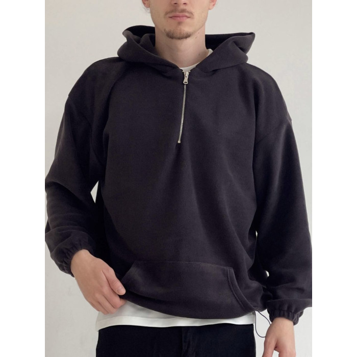 Флісовий худі oversize