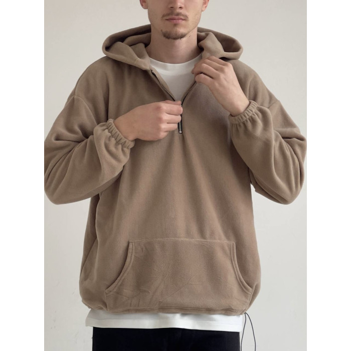 Флісовий худі oversize