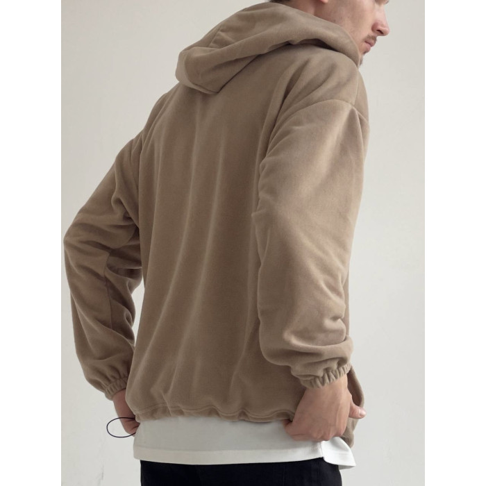 Флісовий худі oversize