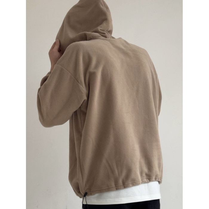 Флісовий худі oversize