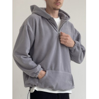 Флісовий худі oversize
