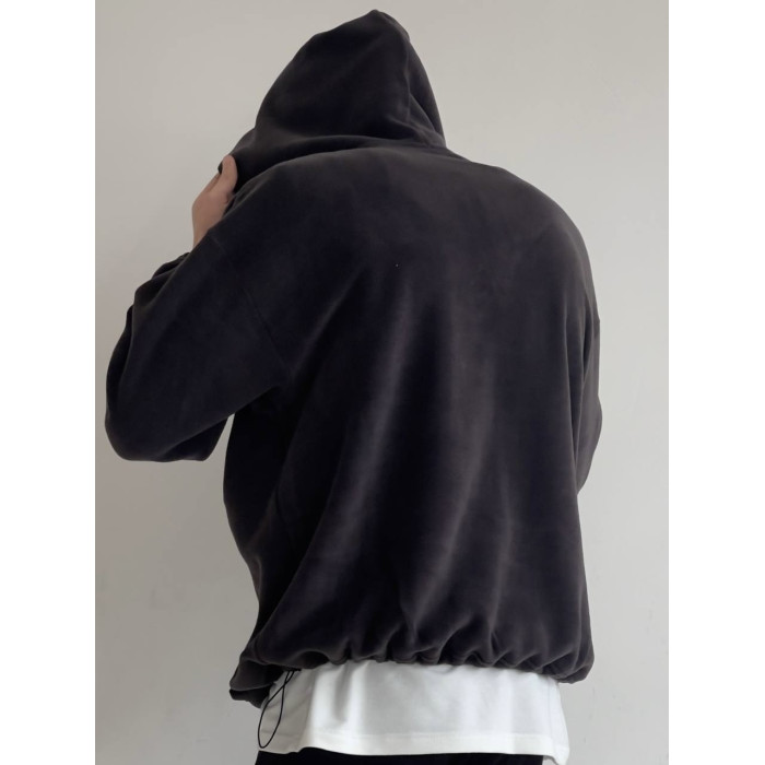 Флісовий худі oversize