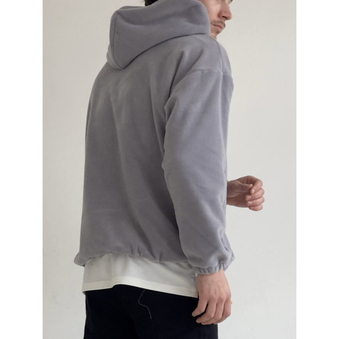 Флісовий худі oversize