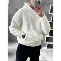 Плюшевий худі oversize