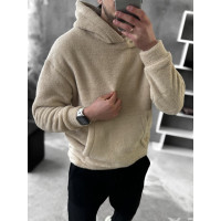 Плюшевий худі oversize
