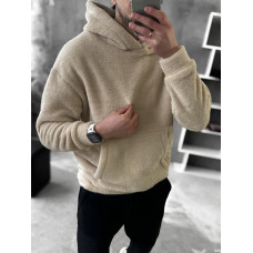 Плюшевий худі oversize