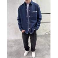 Джинсова oversize куртка 