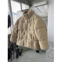Зимова плюшева куртка oversize