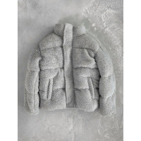 Зимова плюшева куртка oversize