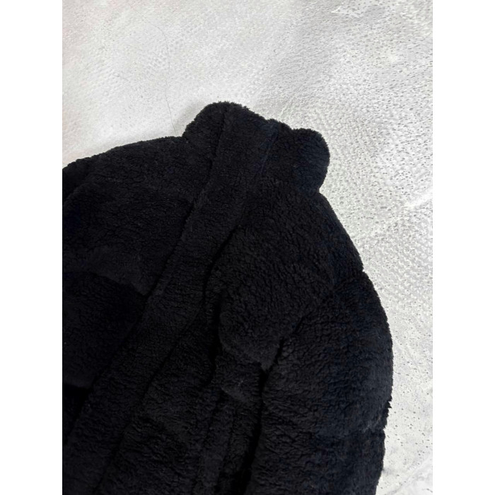 Зимова плюшева куртка oversize