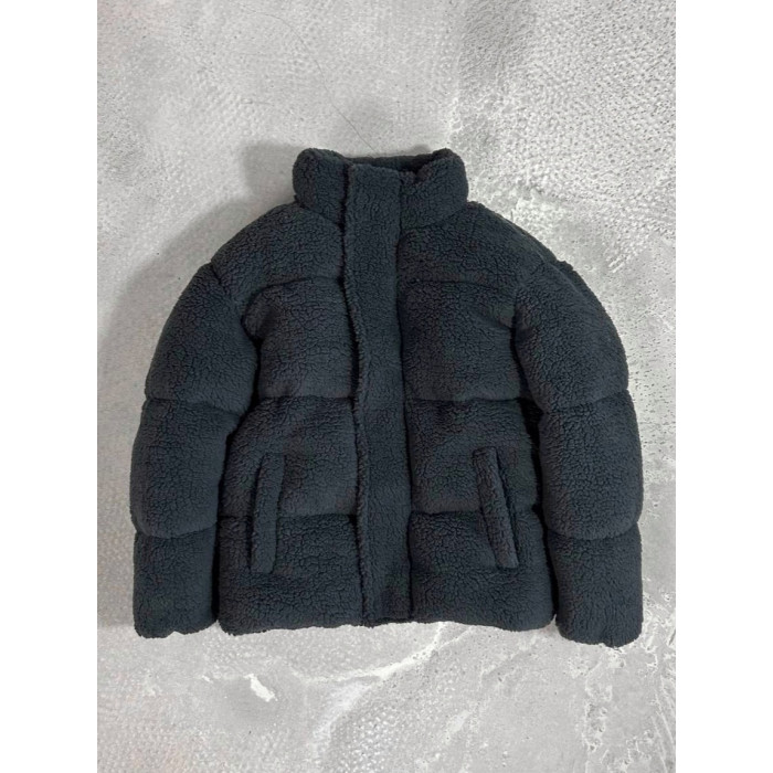 Зимова плюшева куртка oversize
