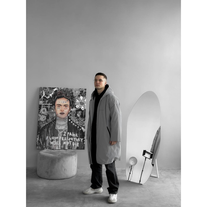 Подовжений oversize дощовик