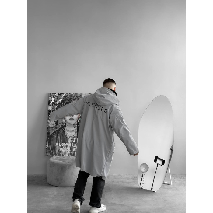Подовжений oversize дощовик