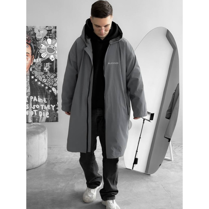 Подовжений oversize дощовик