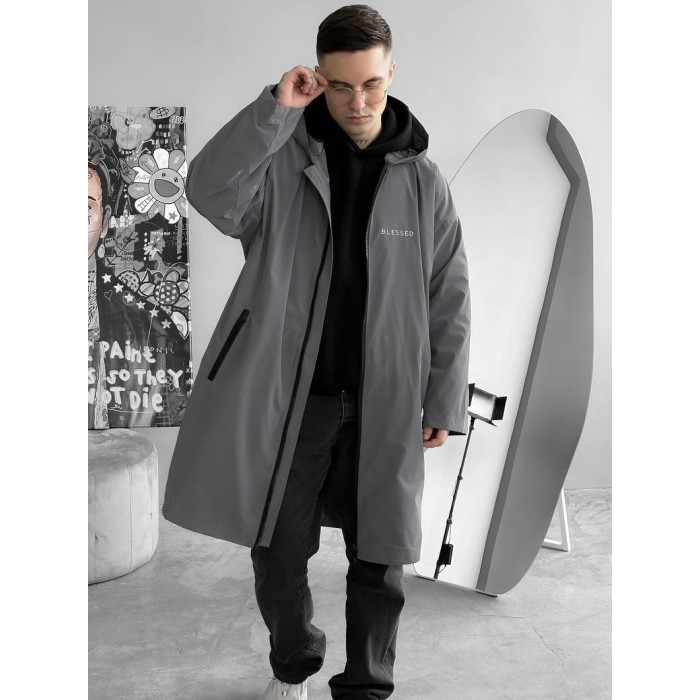 Подовжений oversize дощовик
