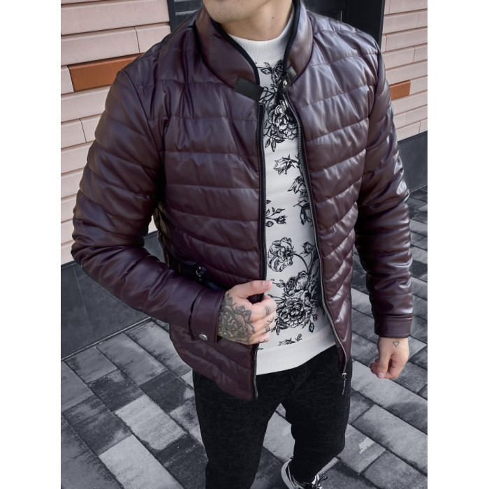 Класична шкіряна куртка
