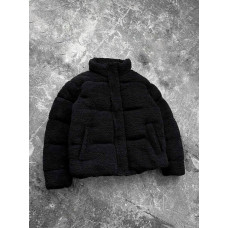 Зимова плюшева куртка oversize
