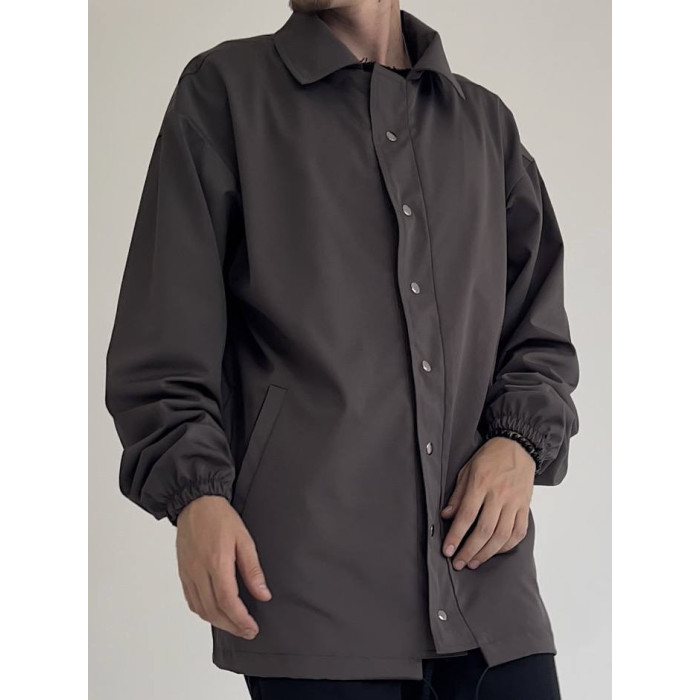 Oversize вітровка на флісі