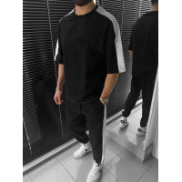 Літній oversize костюм зі смужками