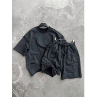 Oversize костюм з акцентними швами