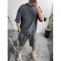 Oversize костюм з акцентними швами
