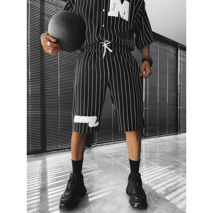 Літній oversize костюм зі смужками