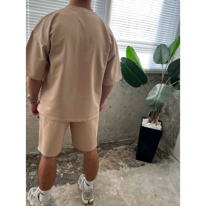 Oversize костюм з принтом