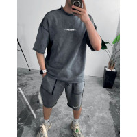 Oversize костюм з акцентними швами