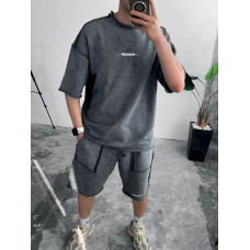 Oversize костюм з акцентними швами
