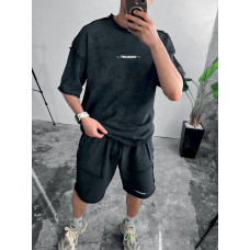 Oversize костюм з акцентними швами