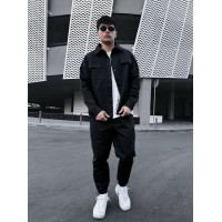 Oversize костюм з цупкого котону
